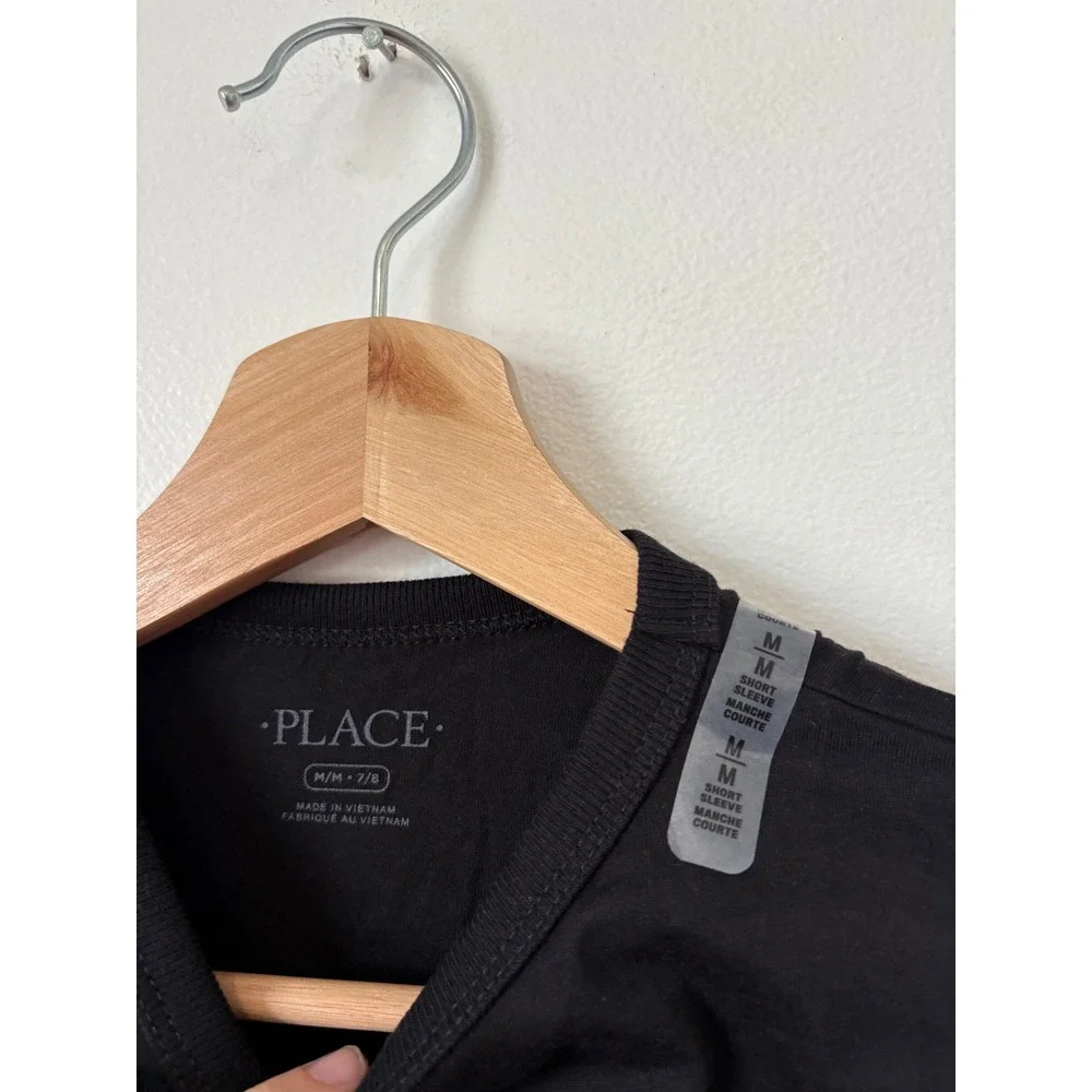 Children's Place Boys "Game On" Basketball T-Shirt – Black – Medium (7-8) – NWT - Picture 2 of 3